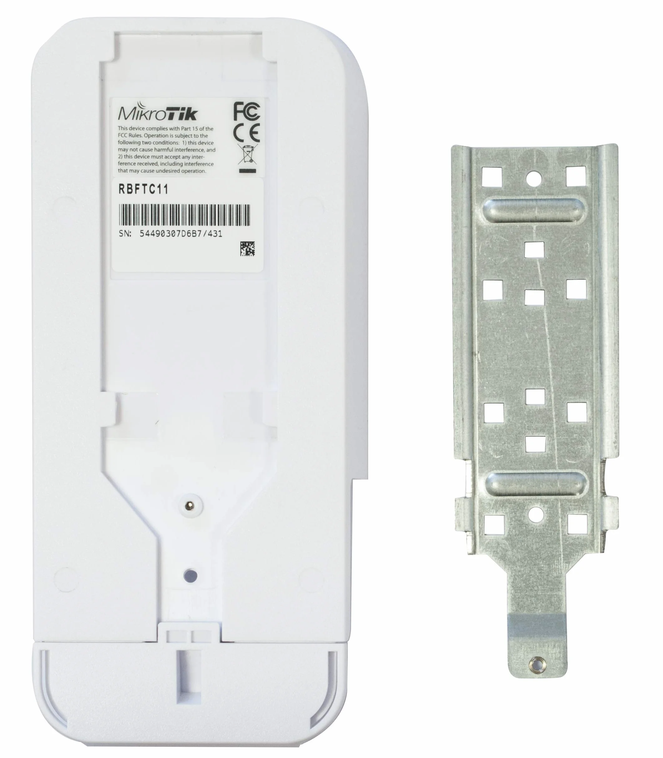 1 MT RBFTC11 MikroTik FTC Simple Fiber to Copper RJ45 Converter,