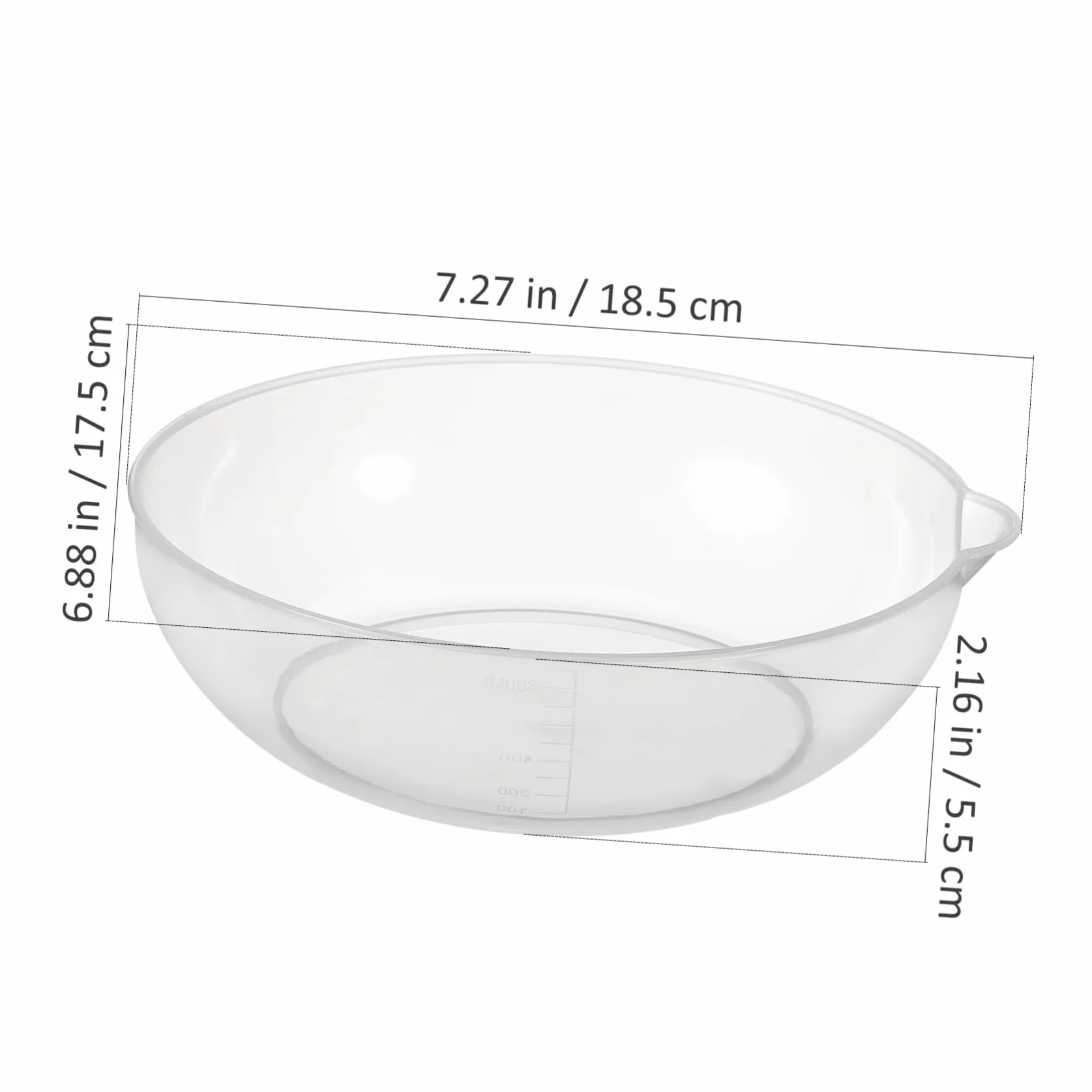 Bilancia da Cucina Accessori Ciotola per Bilancia In Plastica Robusto Grande Vassoio per Pesi Precisi Piccoli Alimenti Riutilizzabile Per Bilance Digitali