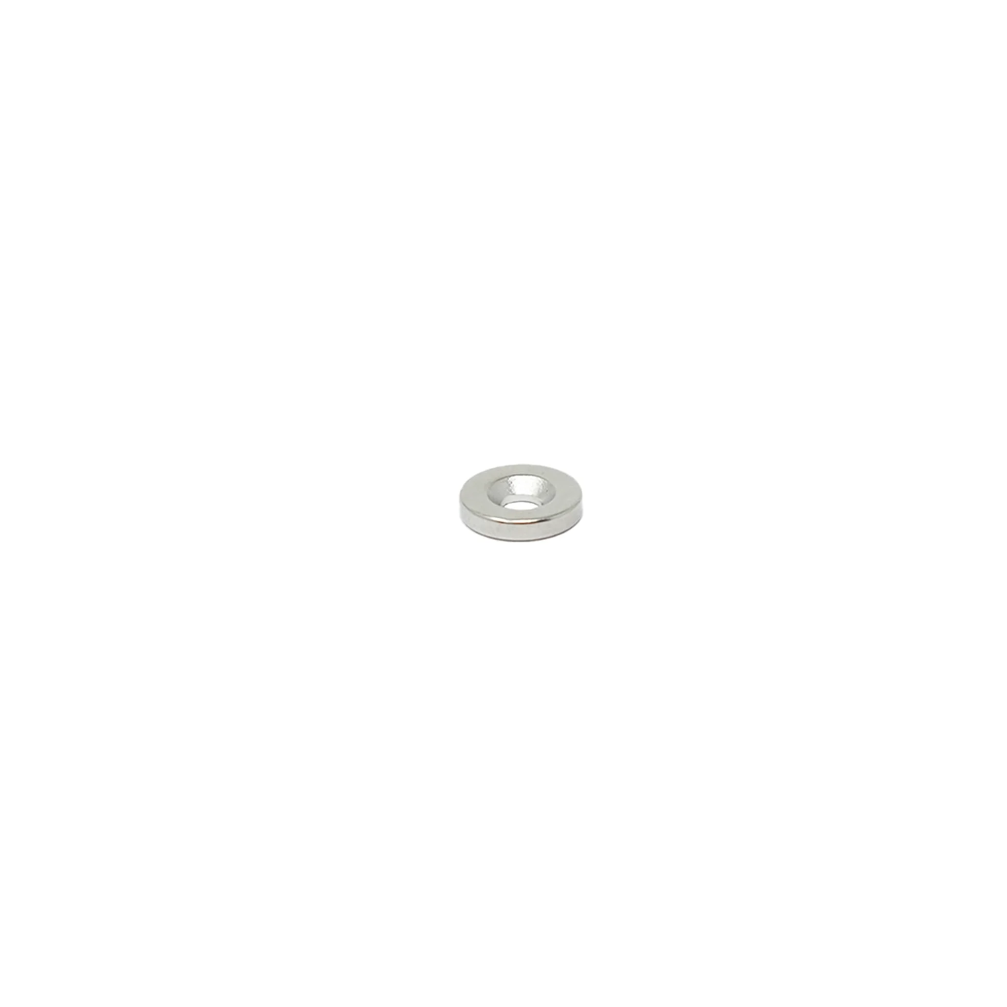 Magnete Neodimio 10mm Dia x 2mm Spessore 3mm C/Lavello 1,2kg Tiro Pacchetto 10