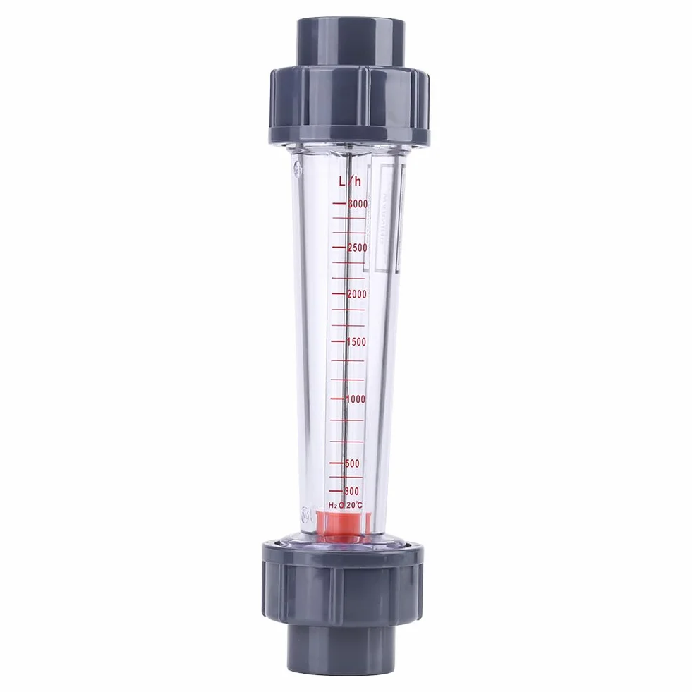 LZS-25 Misuratore di portata a tubo 300-3000L/H Acqua Rotametro per liquido strumento chimico