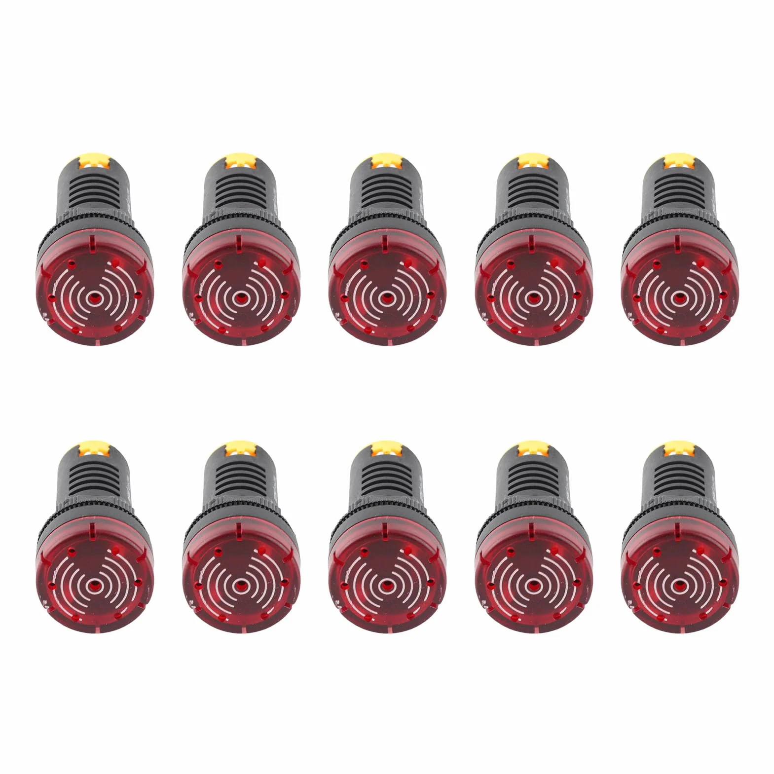 BERM AD16-22SM LED Buzzer 22mm Indicatore luminoso rosso lampeggiante AC/DC24V