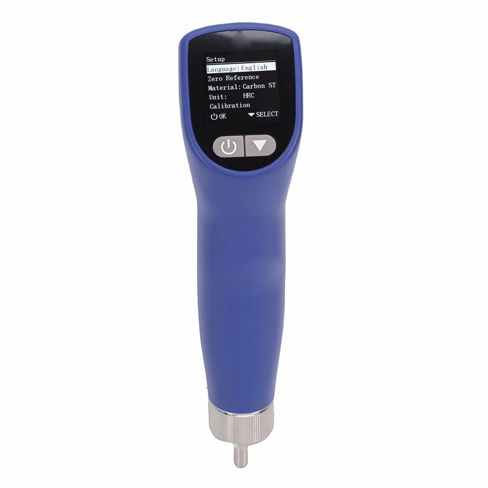Fafeicy Durometro Ad Ultrasuoni, Durometro Digitale Portatile con Bilance HV HRC HRB HB, Doppie Testine e Spazio di Archiviazione Integrato, per Materiali Metallici e Pezzi Ultrasottili