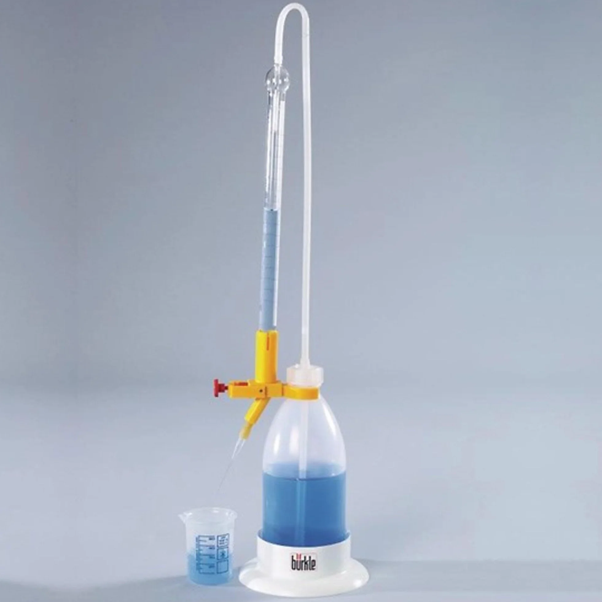 Burkle 9695-1025 Burkle 9695-1025 - Buretta automatica con titolazione (Burette), vetro borosilicato, 25 ml