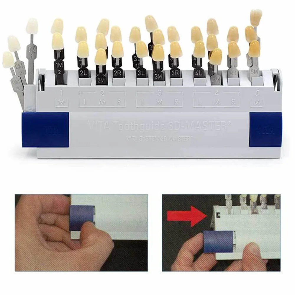 Dental Lab Denti Guida Protesi 3D Master 29 Colori Sfumature Guida denti Laboratorio odontotecnico Attrezzatura orale