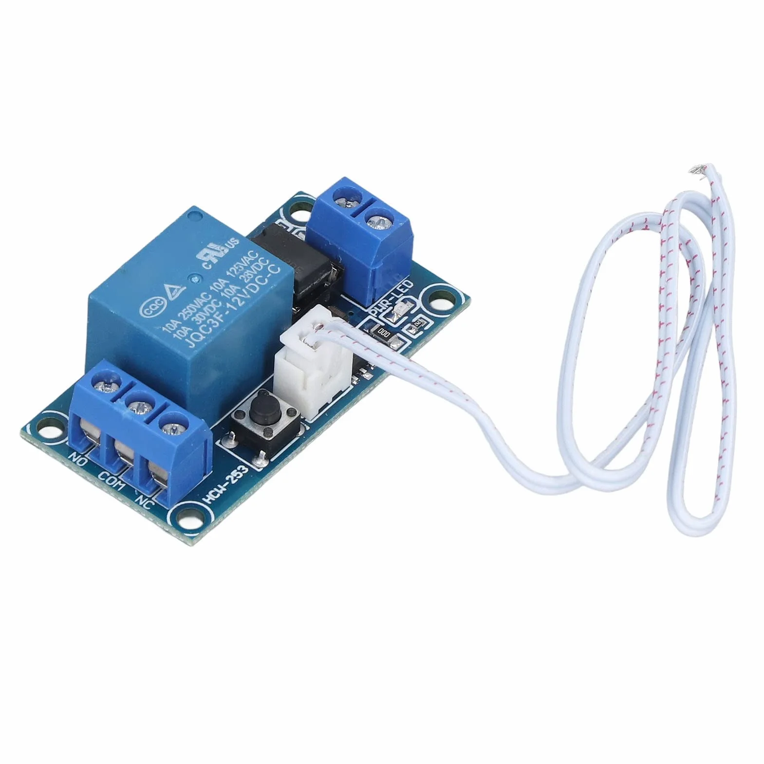 Modulo Relè Bistabile 12V Autobloccante Flip-Flop Scheda Controllo Protezione Inversione Polarità Trigger Alto Livello Carico 250V 10A AC 30V 10A DC per Luci Elettrodomestici Impianti Industriali