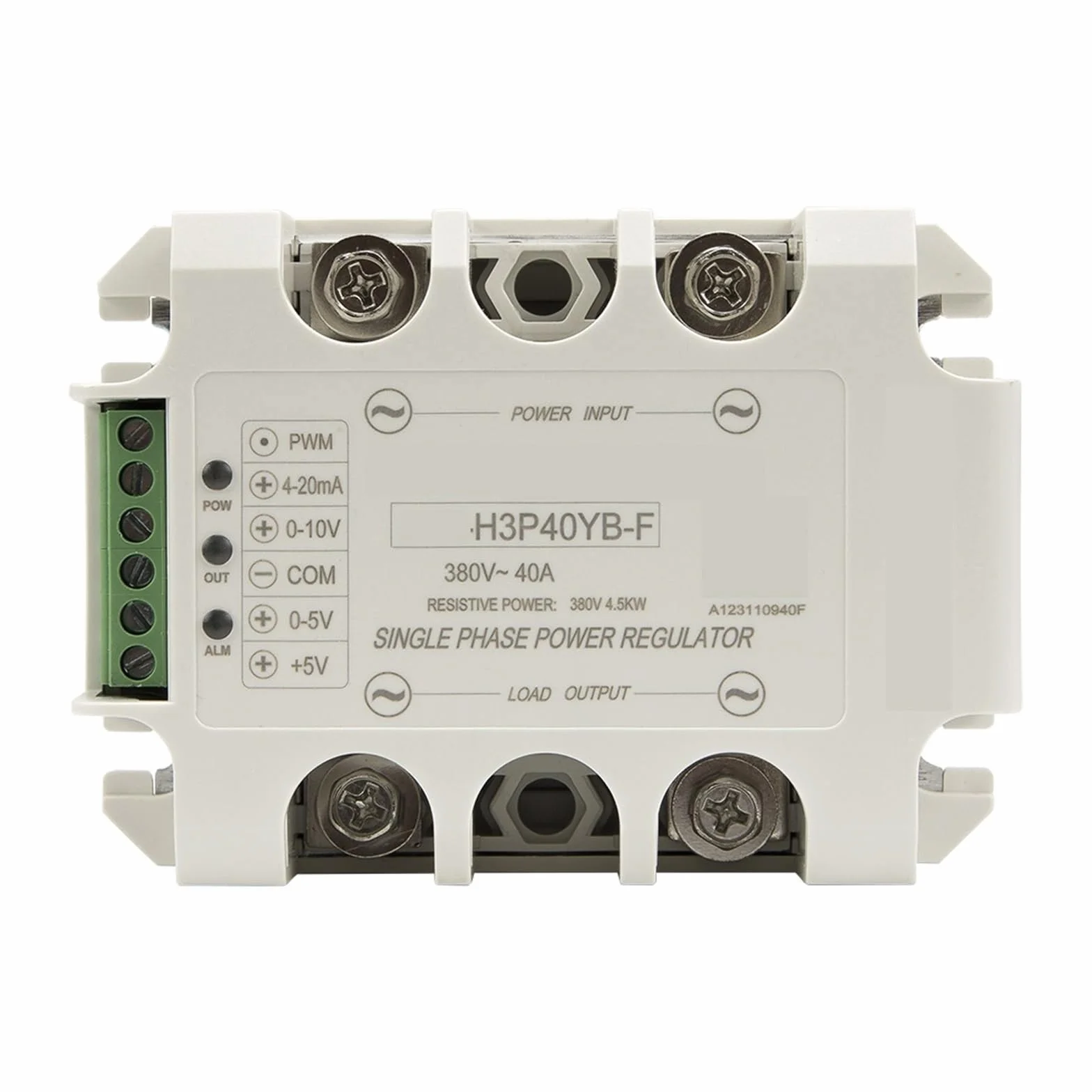 modulo relè allo Stato Solido H3P40YB-F monofase AC 40A 380V Circuito Chiuso regolatore di Tensione a Stato Solido a Feedback Negativo/modulo regolatore di Potenza