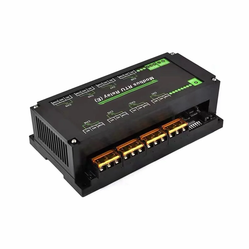 8-Ch Modulo Relè Ethernet RS485 con Protocollo Modbus RTU e Diverse Isolazioni Modulo Relè Ad Alta Corrente da 30A