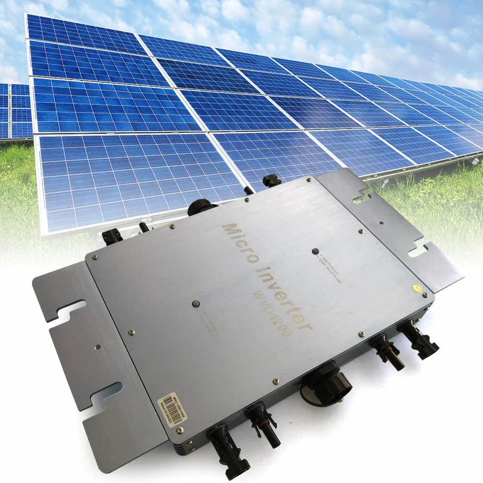 WVC-1200 Microinverter Solare 1200 W IP65 Impermeabile