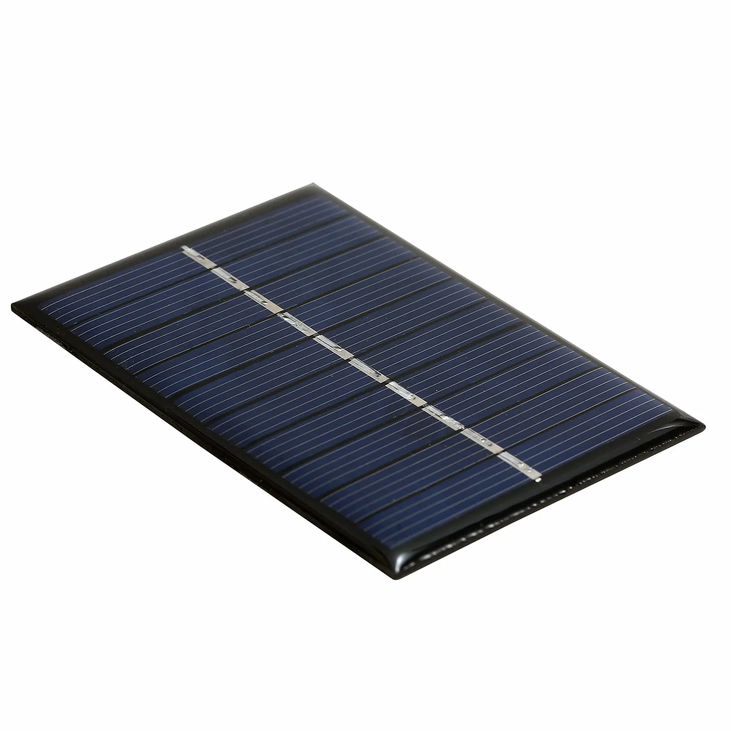 0.5W 5V Mini Pannello Solare Policristallino Silicone Piccola Cella Solare FAI DA TE Impermeabile Campeggio Portatile Potenza Pannello Solare Compatibile per Giocattoli Lampada Luce Ventilatore Pompa