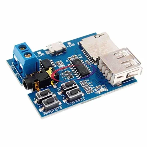 Reland Sun Lettore di decodifica dell'amplificatore del modulo della scheda del decoder del disco di formato MP3/TF Card/U