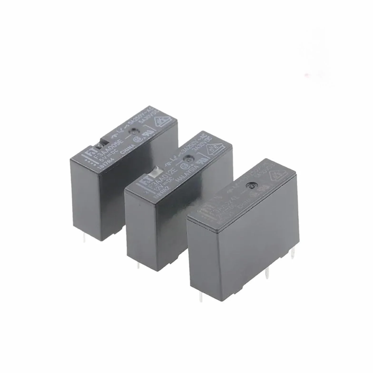 5 pezzi Relè FT FTR- F3AA005E F3AA012E F3AA024E Relè di potenza a 4 pin 3A 5V 12V 24V F3AA 005E 012E 024E(F3AA024E (24V))