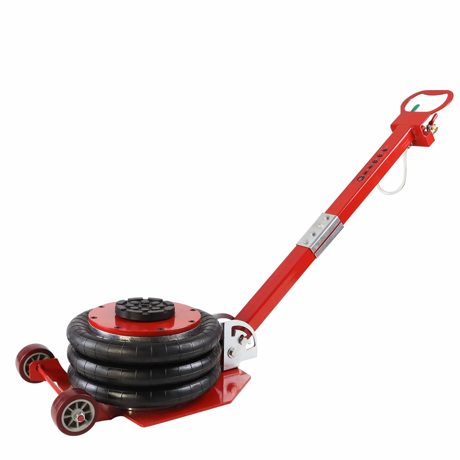 UISEBRT 3T, cric pneumatico, sollevatore pneumatico, cric gonfiabile, cuscino d'aria, impugnatura regolabile, sollevatore d'aria per auto, 6600 libbre