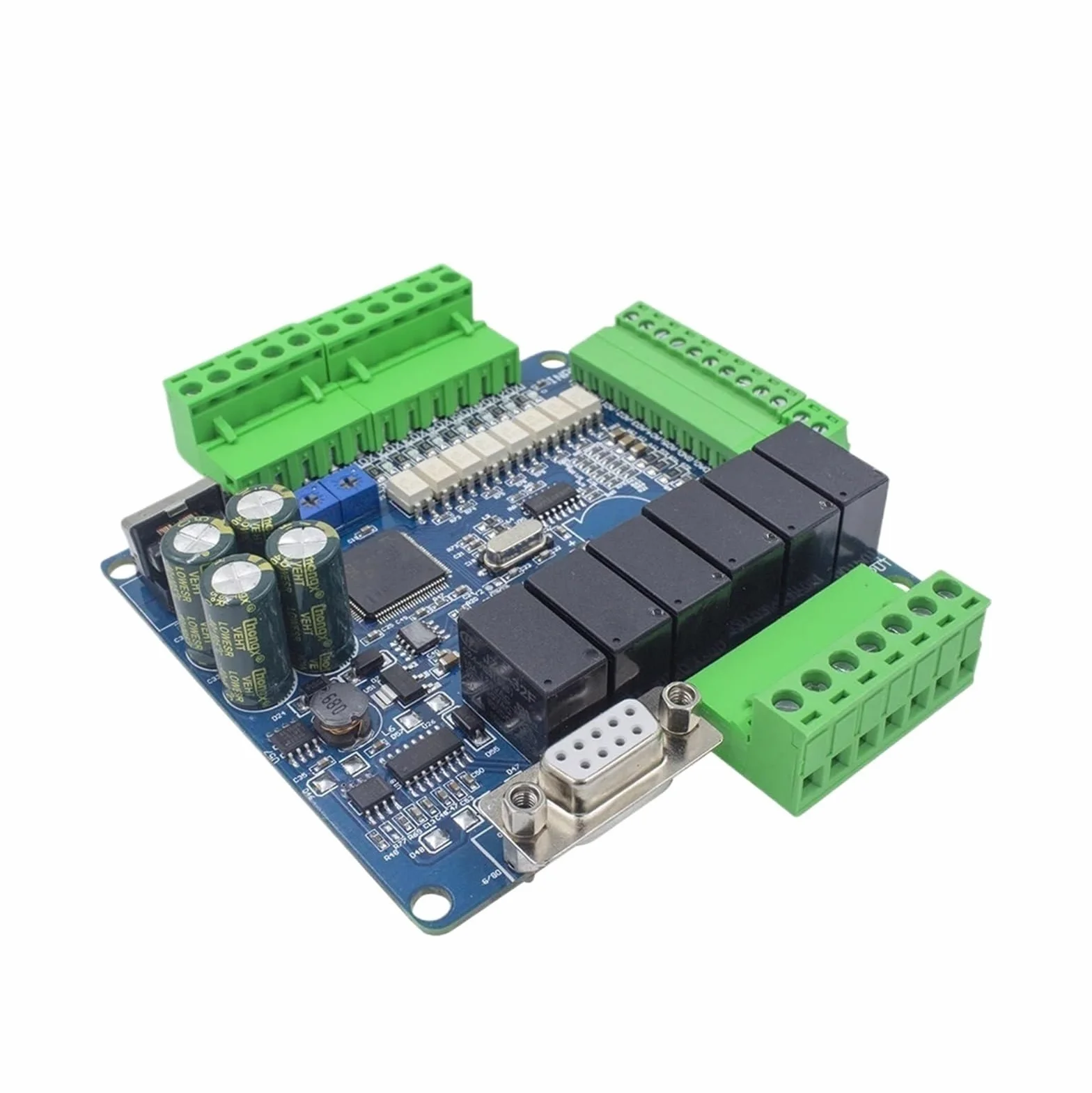 controllore Logico programmabile FX3U-14 24 48 32MR/MT relè Uscita Transistor Controllore Logico RTU Modbus RS485 RTC Uscita impulsi NTC Analogico Incluso(FX3U-48MT)