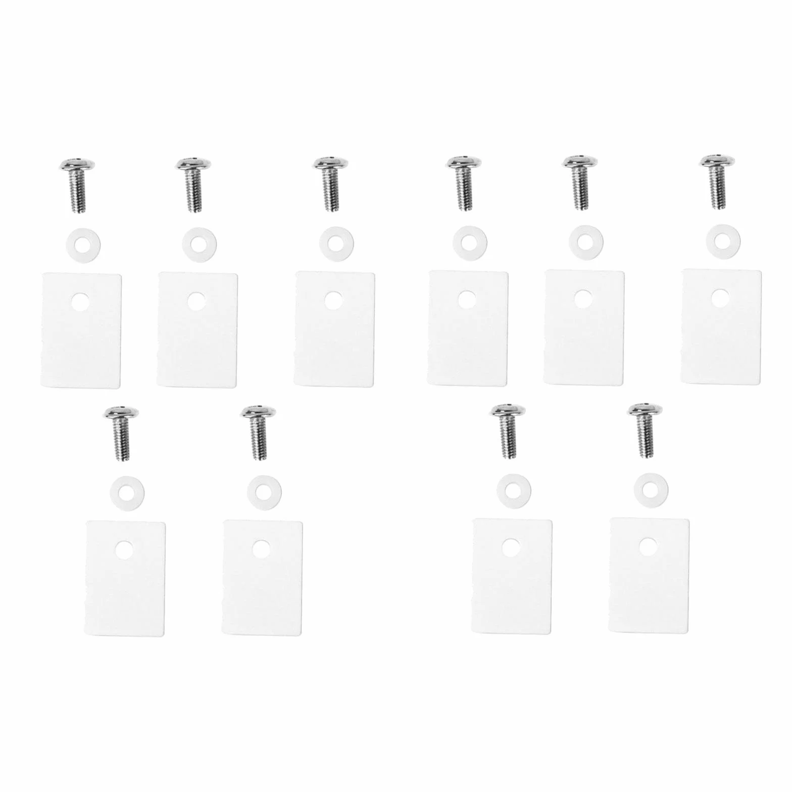 MagiDeal Kit 10x TO220 Transistor Ceramici Isolamento Tiristori Isolatori Mica