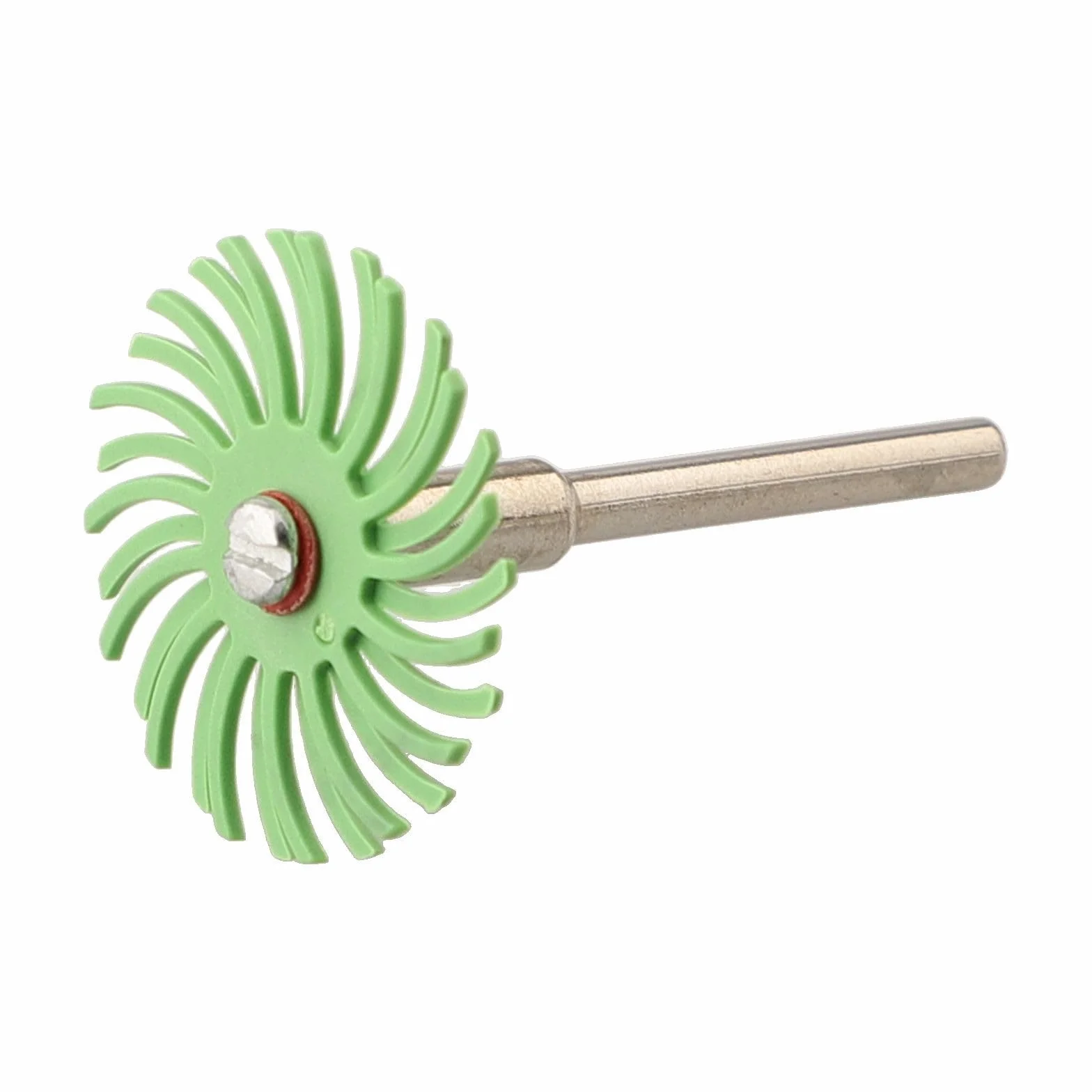 Kit di accessori per utensili rotanti con dischi radiali con rivestimento in ossido di alluminio per una preparazione efficace ma delicata (grana 120)