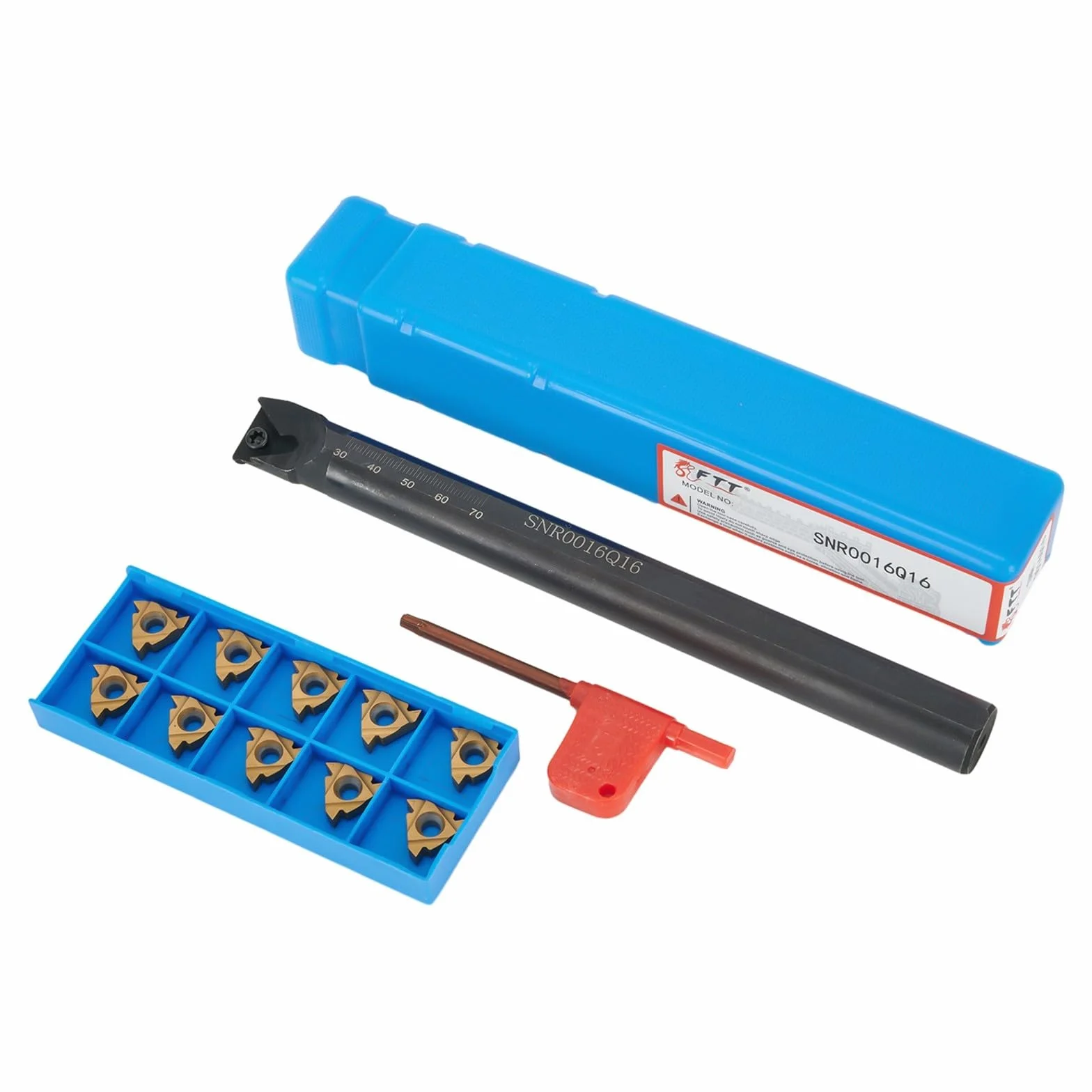 16mm CNC Tool Holder SNR0016Q16 Utensile Filettatura Interno con 10pcs 16IR AG60 per un uso durevole e affidabile