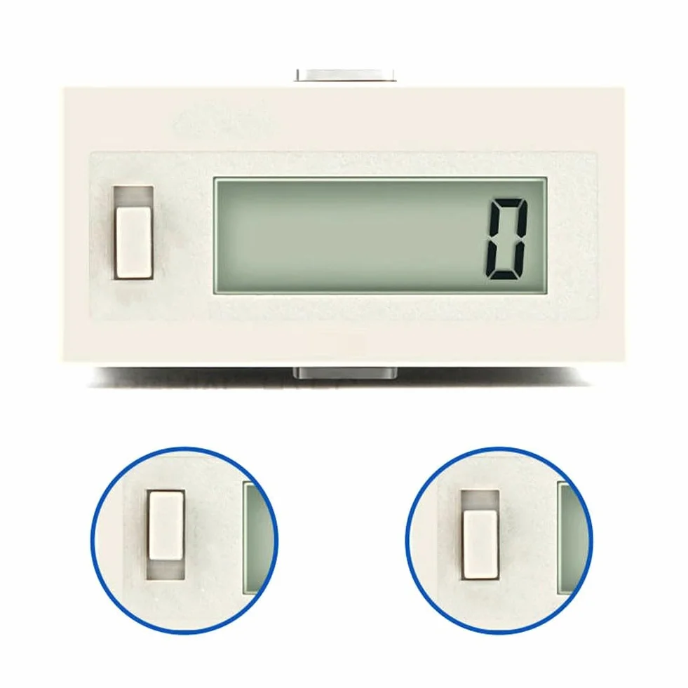 H7EC Contatore elettrico digitale display 6 cifre 10 conteggi/s industriale