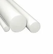 Barra Tonde Piene PVC 1 mt 50 mm Bianco