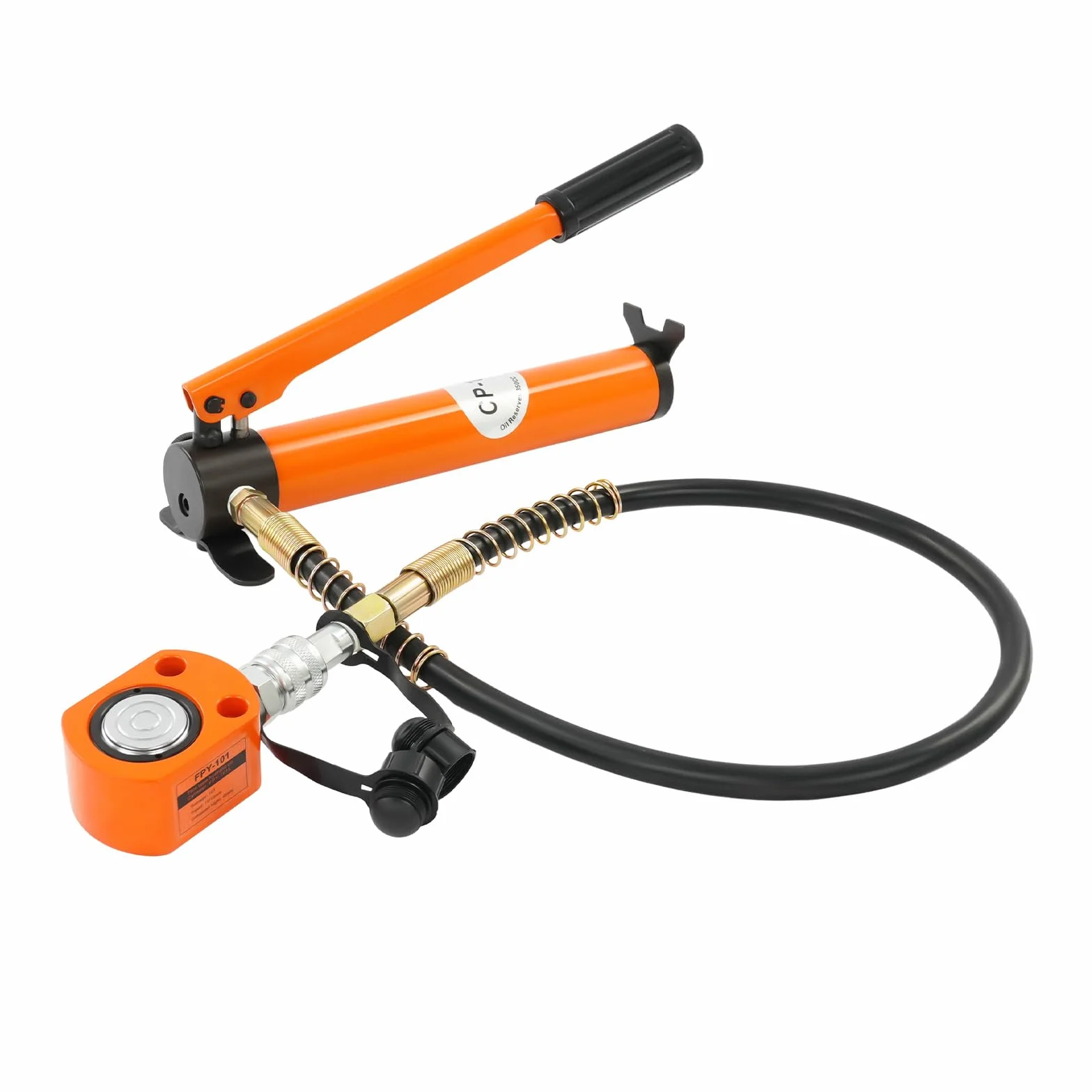Cilindro idraulico, pompa idraulica 10T, 70 MPa, 350 CC | Pressa manuale per officina, riparazione auto, cric idraulico, cilindro dell'olio, strumento a pistone ad alta pressione