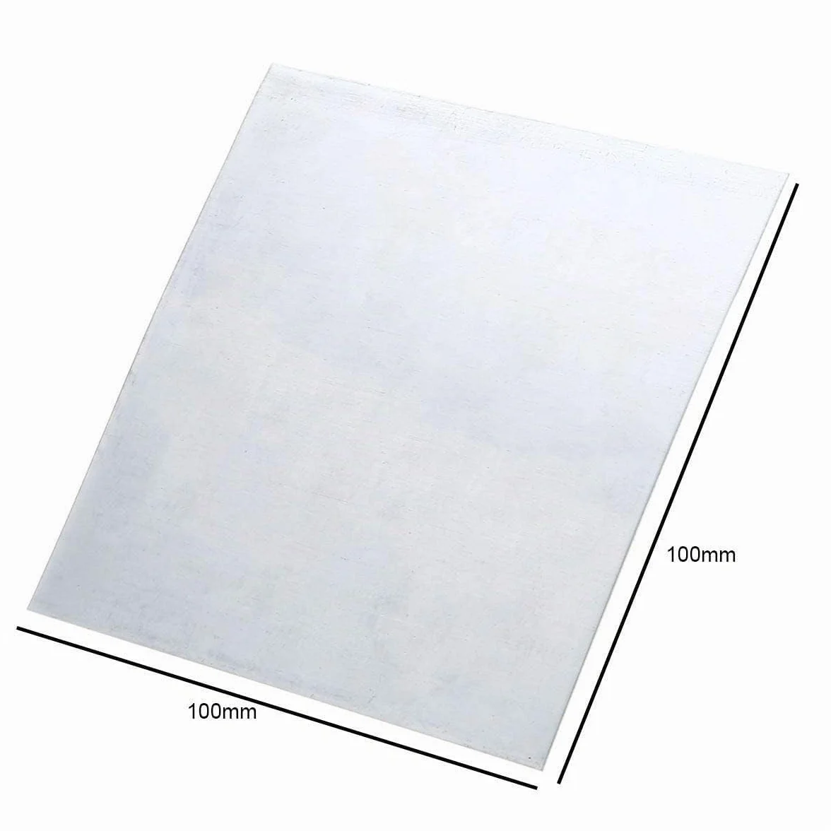 10 Lastre di Zinco Puro al 99,9% Ad Alta Purezza, 100 x 100 x 0,2 mm, 140 x 140 x 0,2 mm, per Laboratorio Scientifico