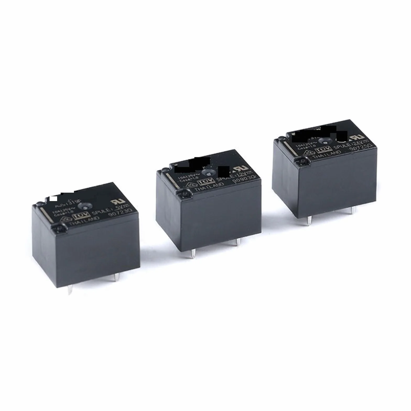 JS1-5V-F JS1-12V-F JS1-24V-F 5PIN 10A AJS1319F AJS1311F AJS1312F Relè 5V 12V 24V 5P Relè di Potenza 1 Pz (Size : 24V)