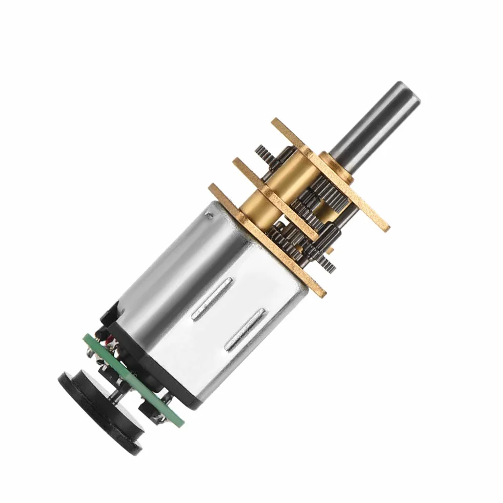Motoriduttore GBMQ-GM12BY20 Micro con Encoder Magnetico Hall DC6V 2W 60 RPM
