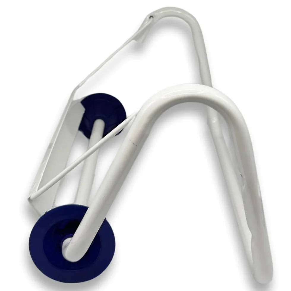 Acquaverde Portarotolo a Parete 40x20x23h Bianco Dispenser per Carta Asciugatutto