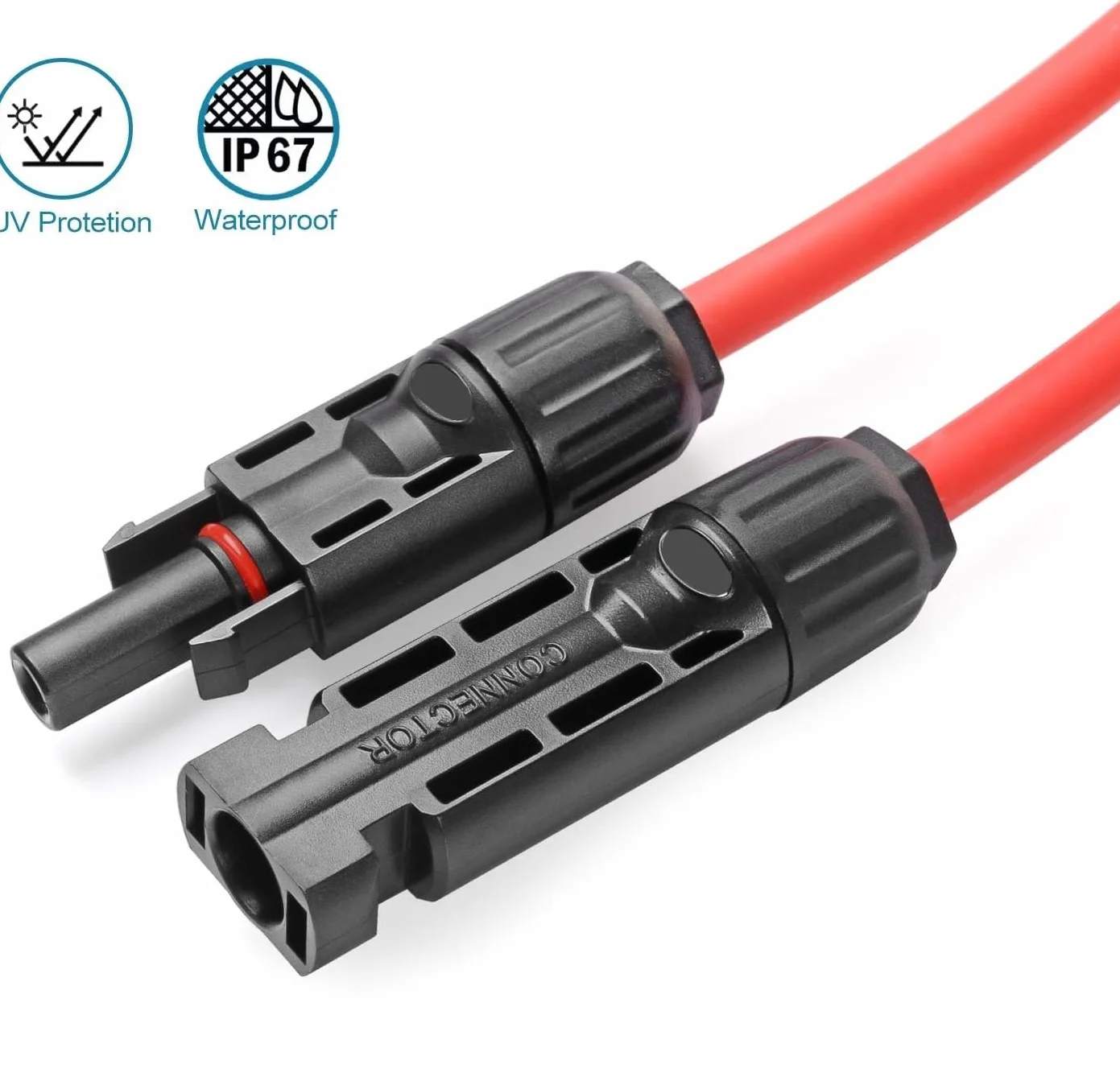 Set 18 paia connettori solari IP67 impermeabile spina PV 6mm2 4mm2 impianto solare