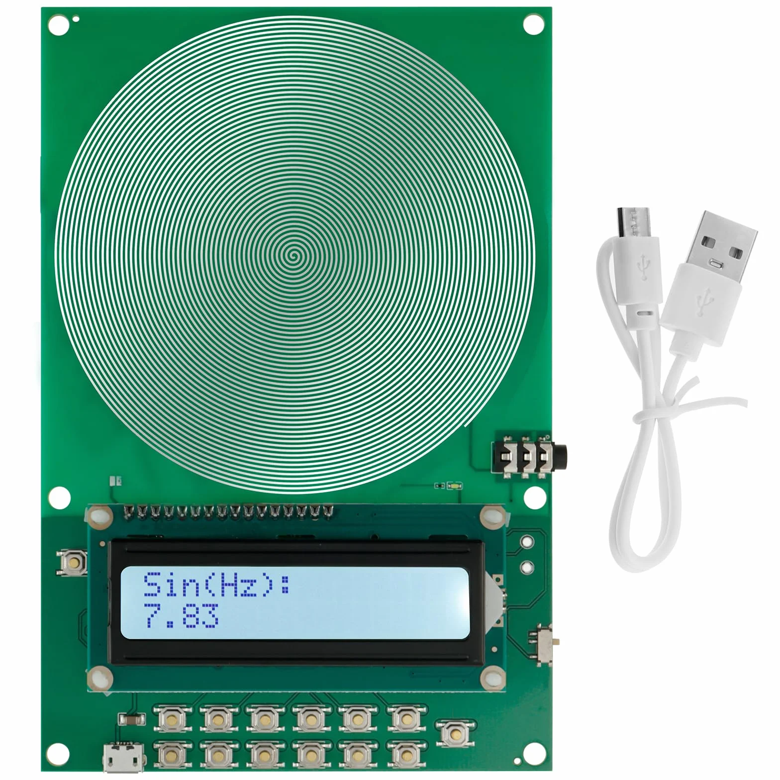 Generatore Di Risonanza Delle Onde Schuman 7,83 Hz Generatore Di Frequenze 0,1~30000 Hz Regolabile Ultra Bassa Frequenza