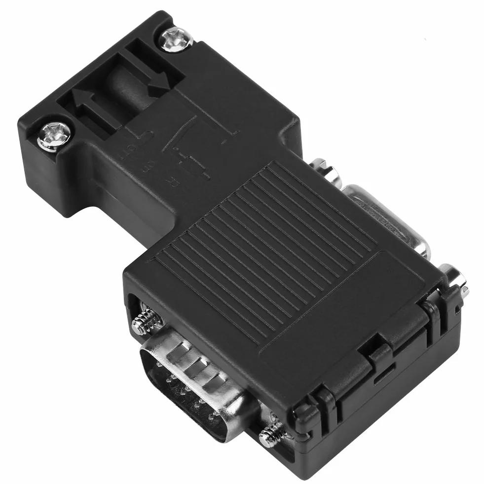 90 ° Interfaccia Cavo di Programmazione Profibus Connettore Compatibile PLC 6ES7 972-0BB12-0XA0 con Interfaccia Cavo DP