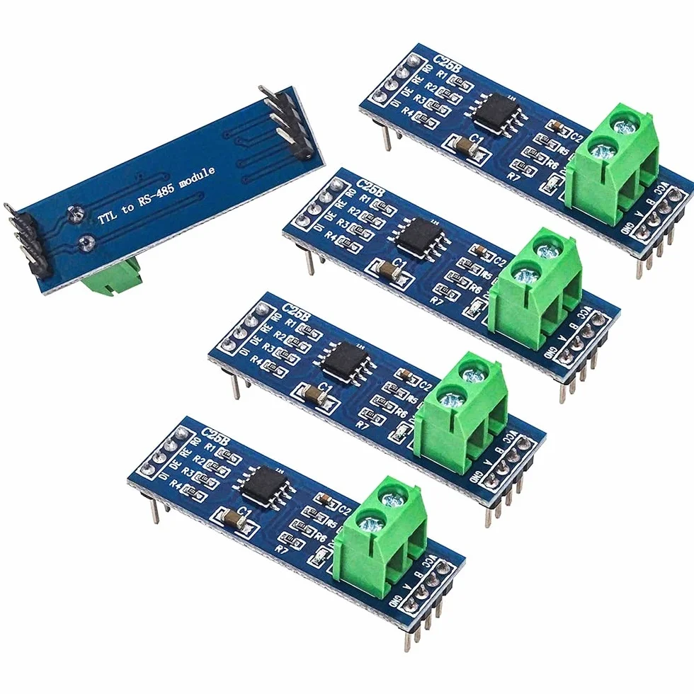 DollaTek Modulo Ttl 5PCS 5V MAX485 / RS485 su Scheda di Sviluppo MCU RS-485
