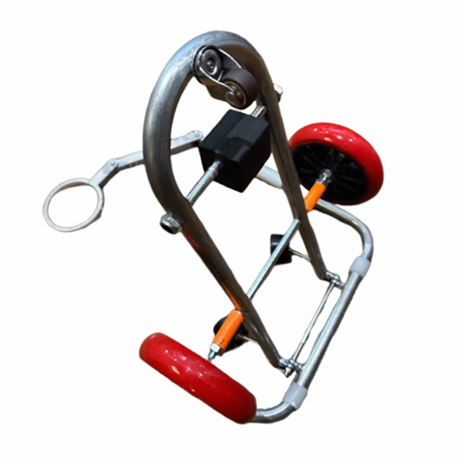Carrello Sollevatore per WC Portatile, Flessibile, Facile Da Usare E Pieghevole, Ideale per Idraulici.