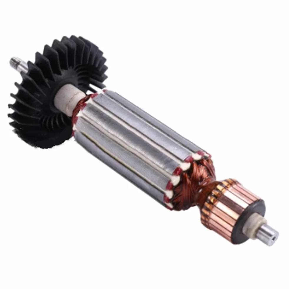 Gruppo rotore di armatura per smerigliatrice angolare, parte di ricambio in metallo compatibile con GA5030, GA4530, GA4030, GA5034, GA4534, GA4031 (110 V)