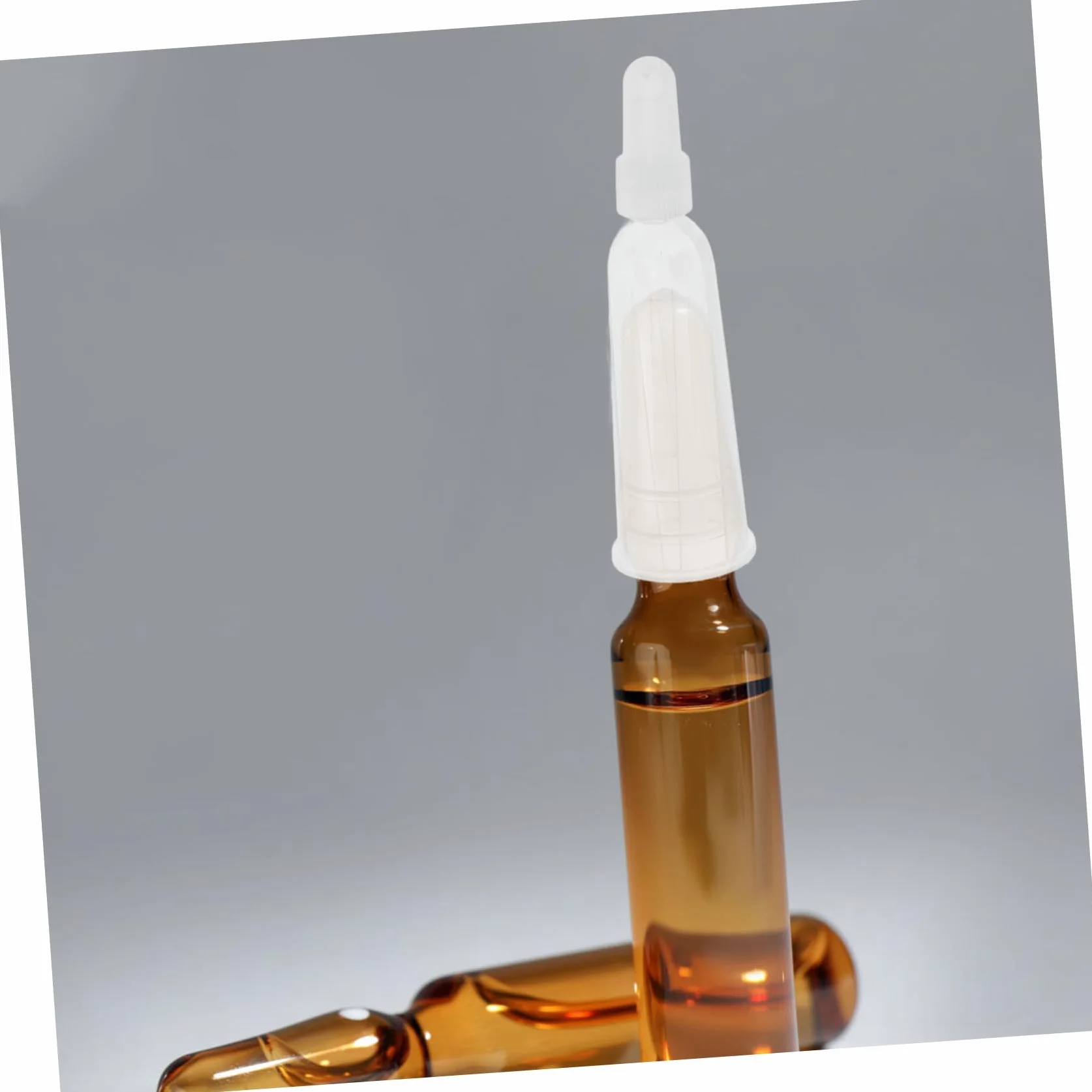 Apribottiglie Per Fiale 2Ml Trasparente Tpe Leggero Portatile Protezione Dita Contagocce Dosatore