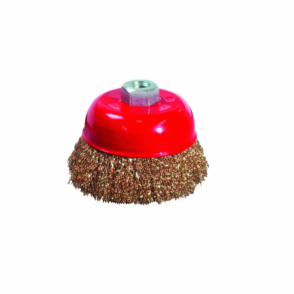 Kippen 1105A - Spazzola a Tazza Ø 75 mm per Smerigliatrice Angolare con Foro Filettato M14