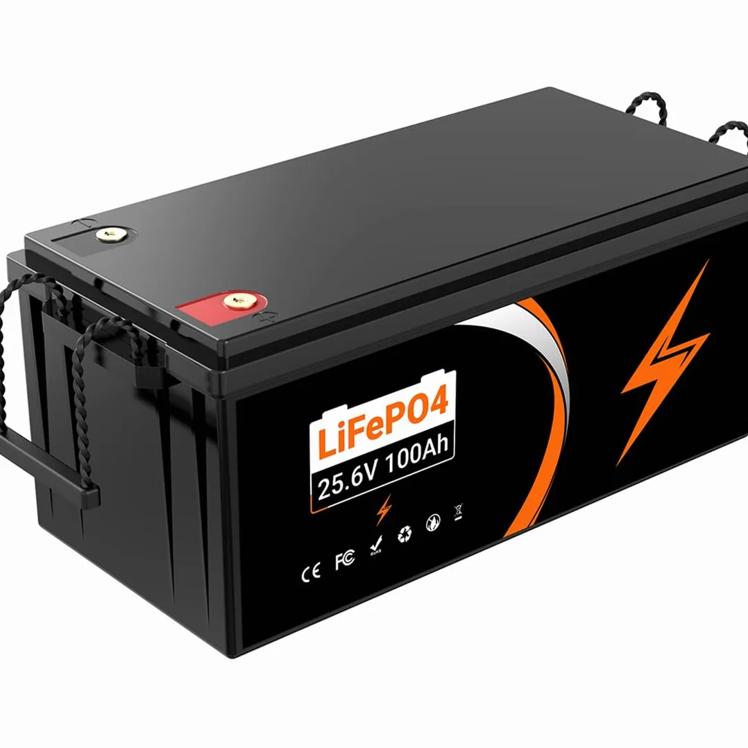 Batteria al litio 24V 100Ah LiFePO4- uscita massima 2560Wh | Batterie Lifepo4 perfetta per camper, pannelli solari, caravan, barche,Sistemi fuori rete