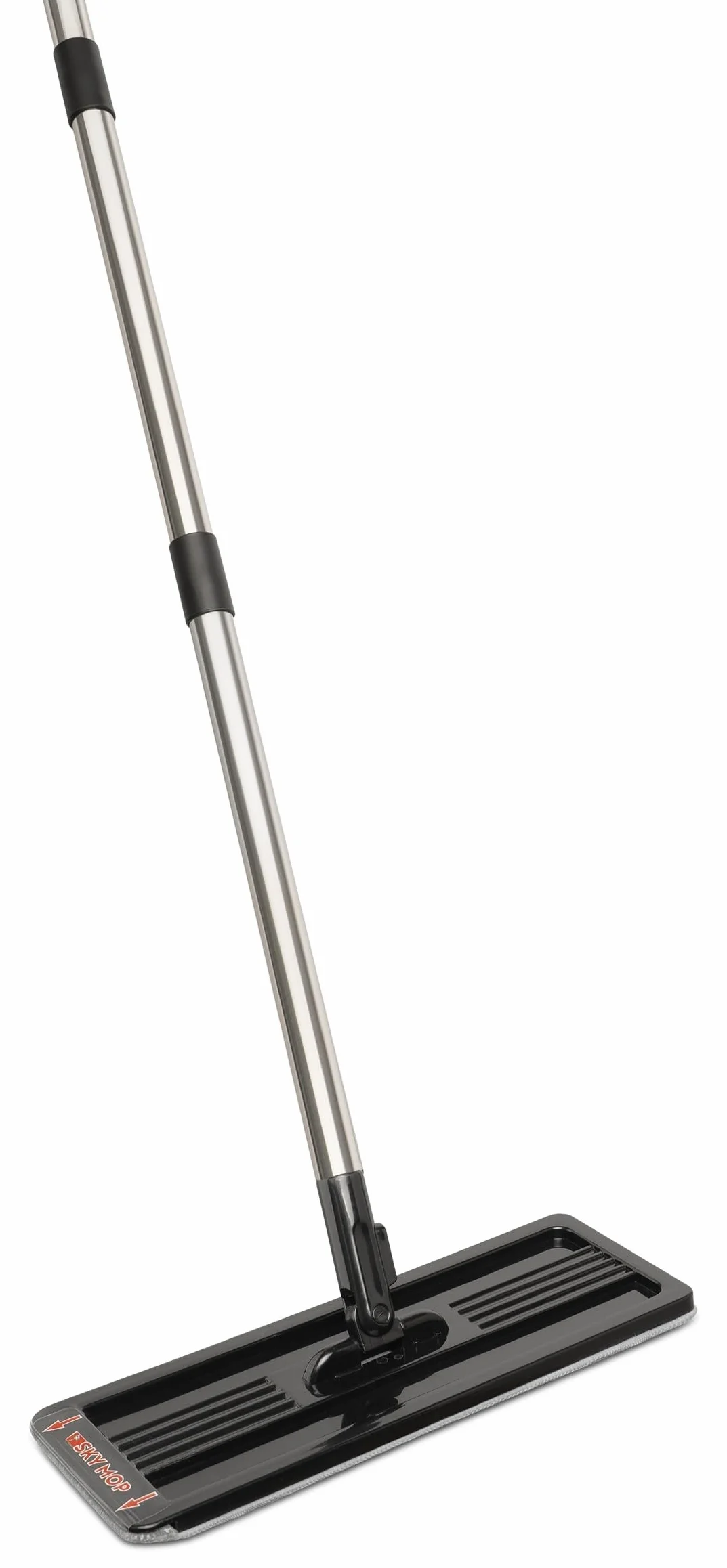 Lavapavimenti con Secchio e Mop in Microfibra 100%, Sky Mop Compact Lava e Asciuga, con Bastone in Acciaio Inox, Secchio Compatto con Strizzatore, Lavapavimenti