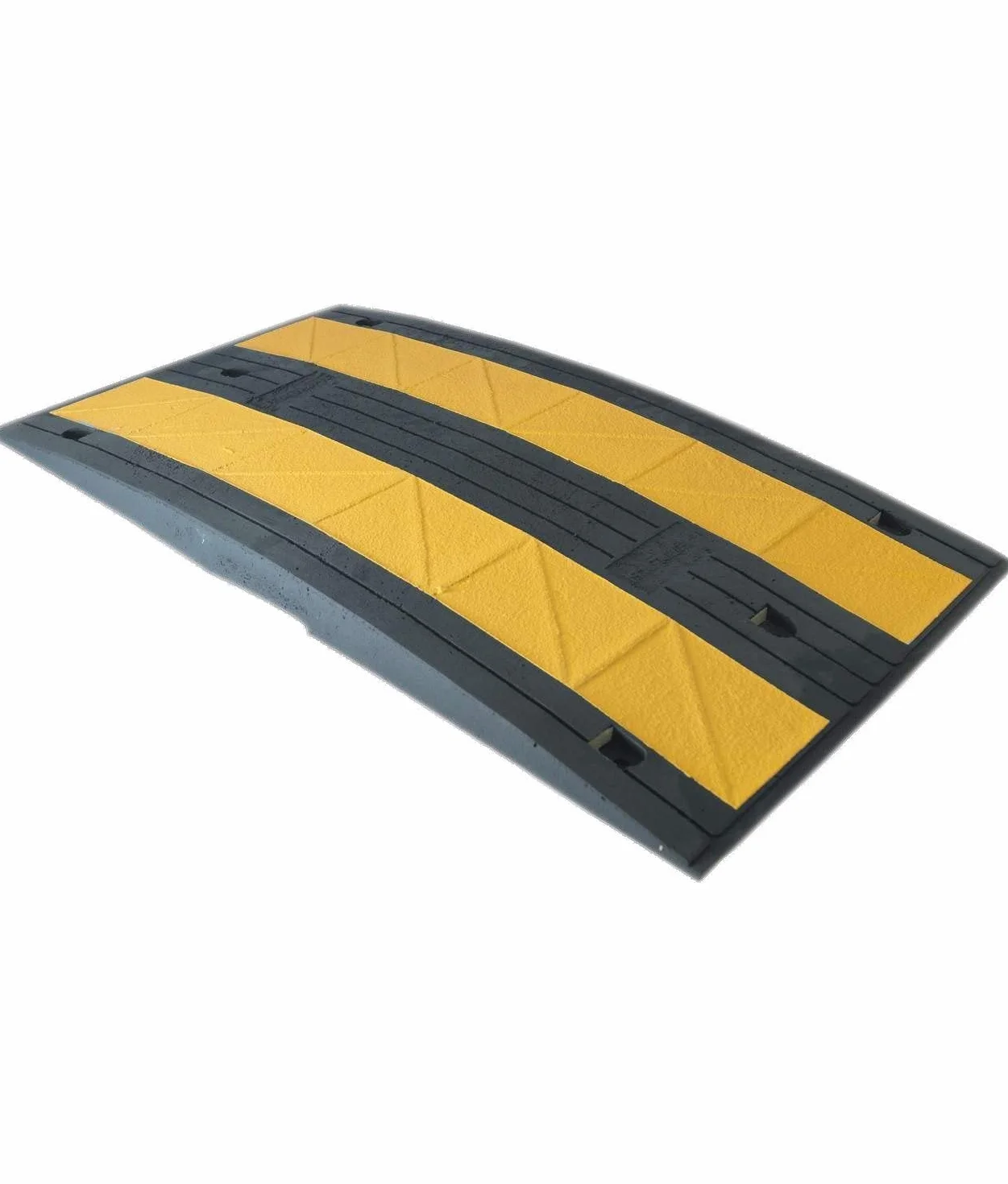 Dosso rallentatore di velocità componibile Safemax, elementi riflettenti - dimensioni: 900x500x50 mm