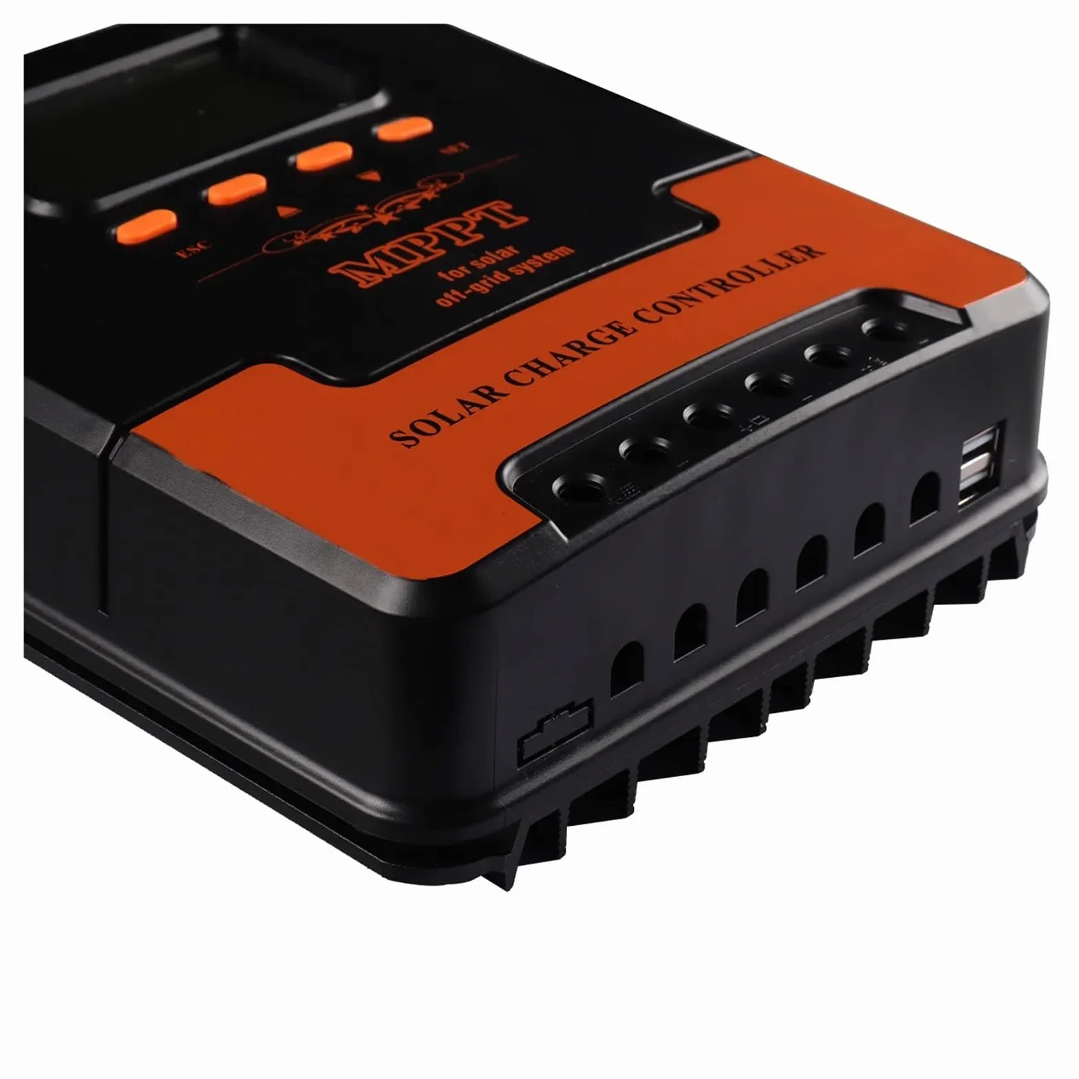 Regolatore di carica pannello solare Regolatore di carica solare MPPT 20A 30A 40A 50A 60A 12V 24V adattamento automatico batteria al litio al piombo carica regolatore del pannello solare(60A)