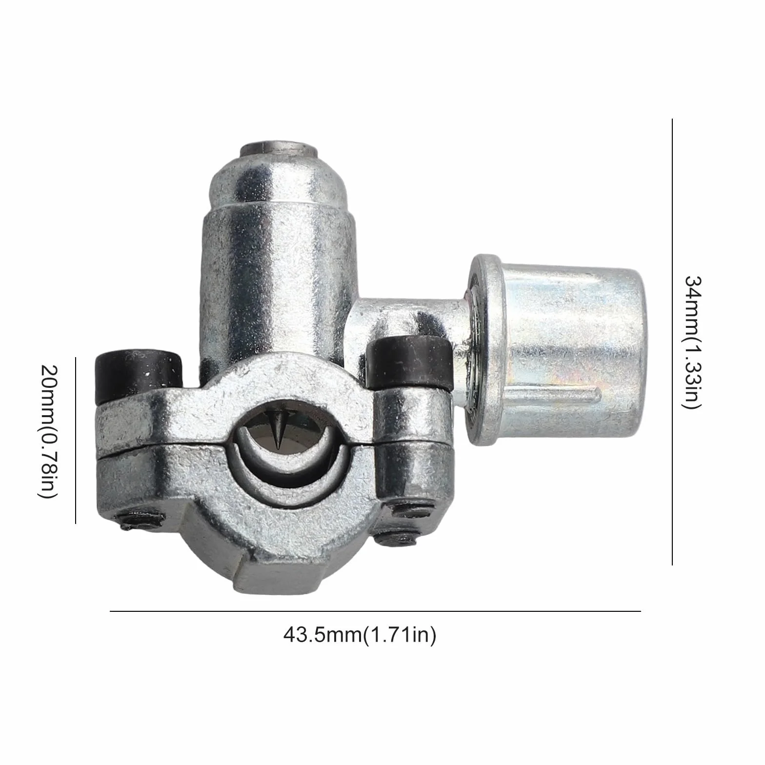 Set completo HVAC di tre rubinetti di ricambio per frigorifero con valvole perforanti
