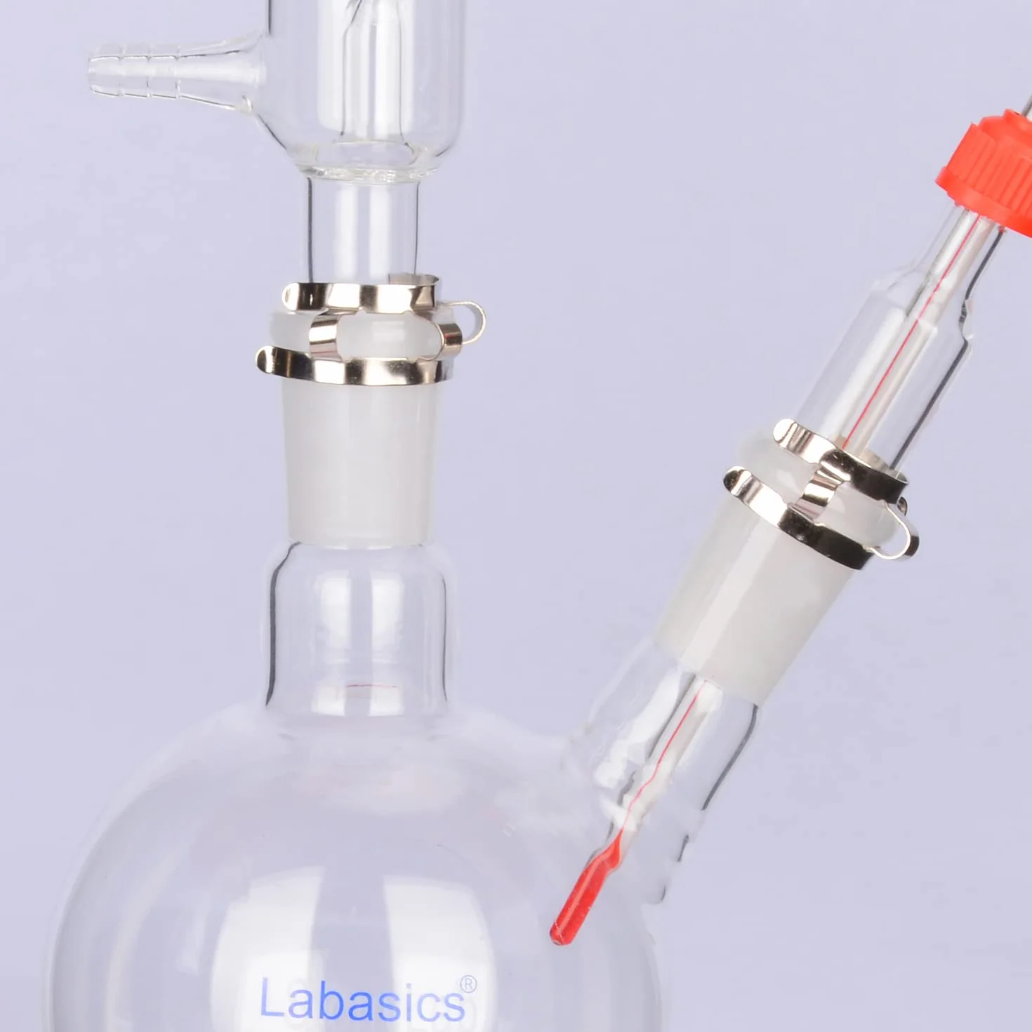 Labasics Keck Morsetto Clip in Metallo 5 pezzi 14 mm Laboratorio Accessorio
