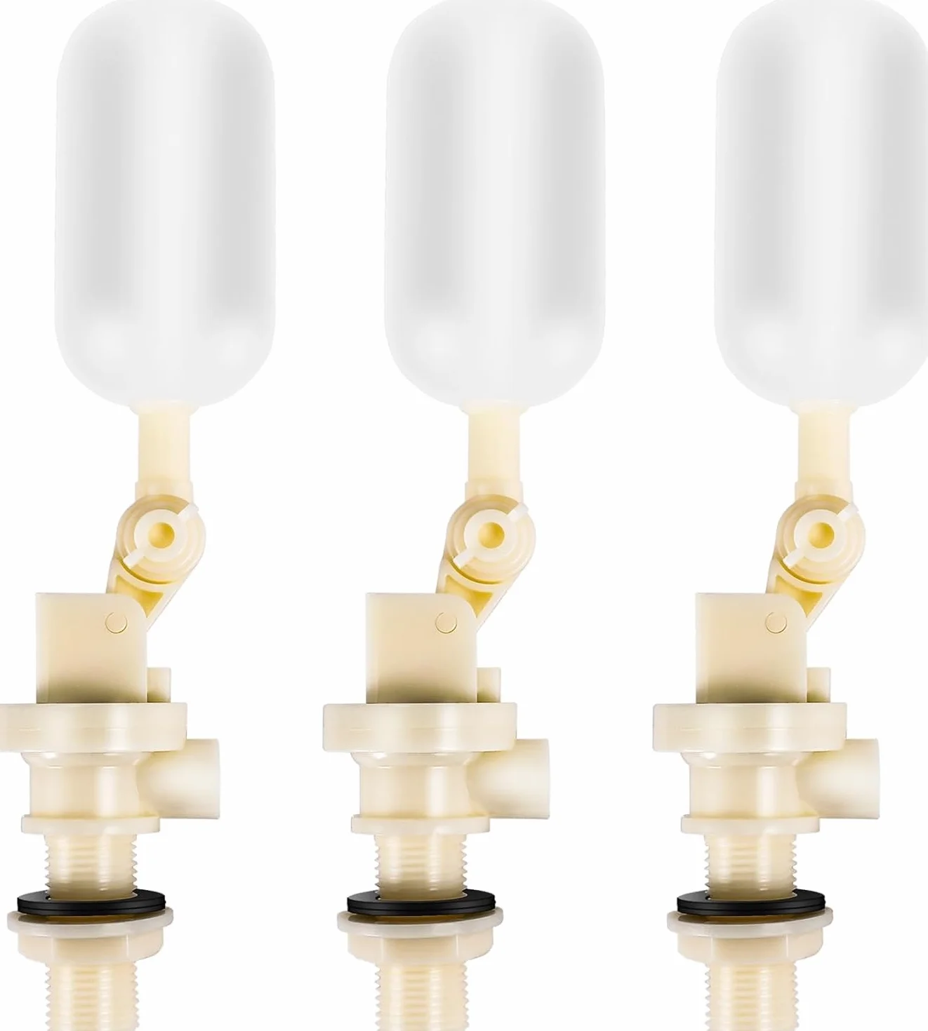 Confezione da 3 valvole galleggianti per acqua automatica SchüSsel bovini capra pecora maiale cane acqua trogolo forniture fattoria