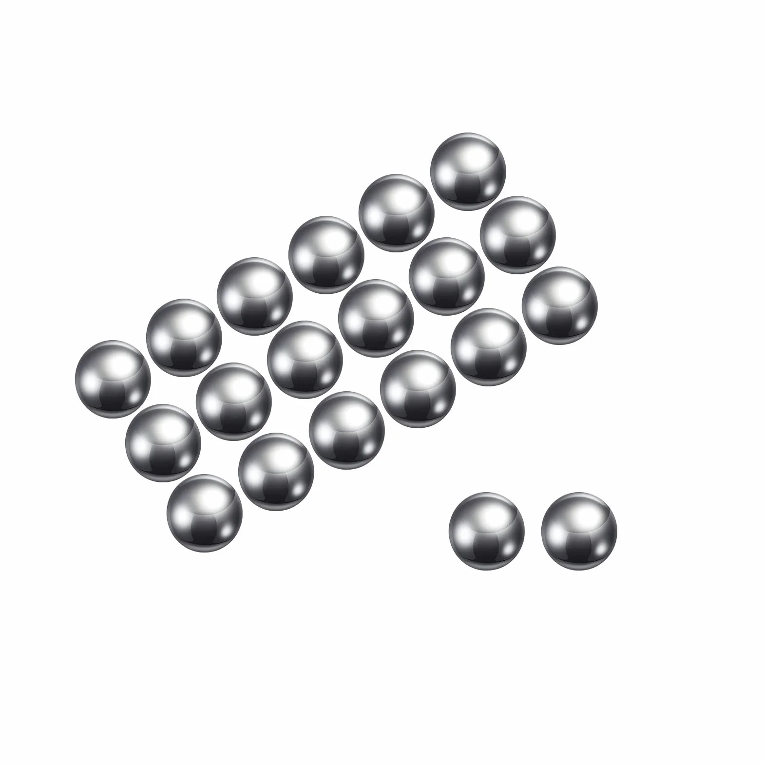 Sfere Acciaio 316L 1/4" Precisione per Cuscinetti - 20 szt