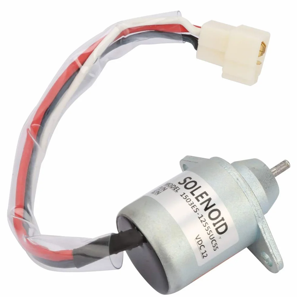 Solenoide - Motore diesel 12 V Interruttore di arresto Kit di sostituzione valvola solenoide 1503ES-12S5SUC5S