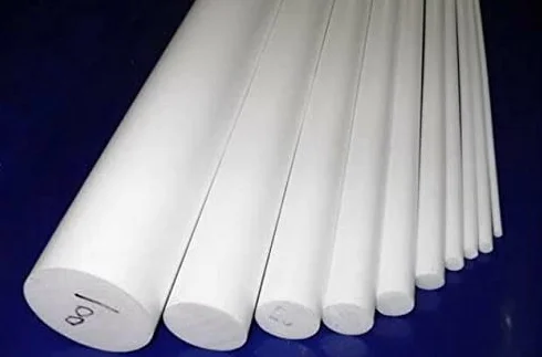 Barra Tonda PTFE Teflon Bianca 30 mm 1 mt