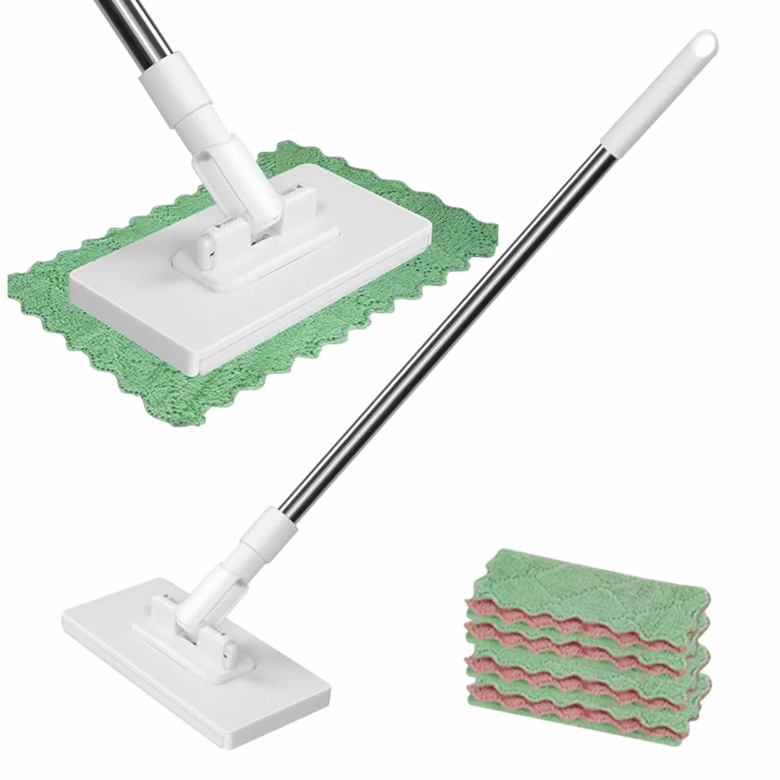 Mano Di Polvere Usa E Getta 100x16x8,5 Cm Con 4 Panni Riutilizzabili