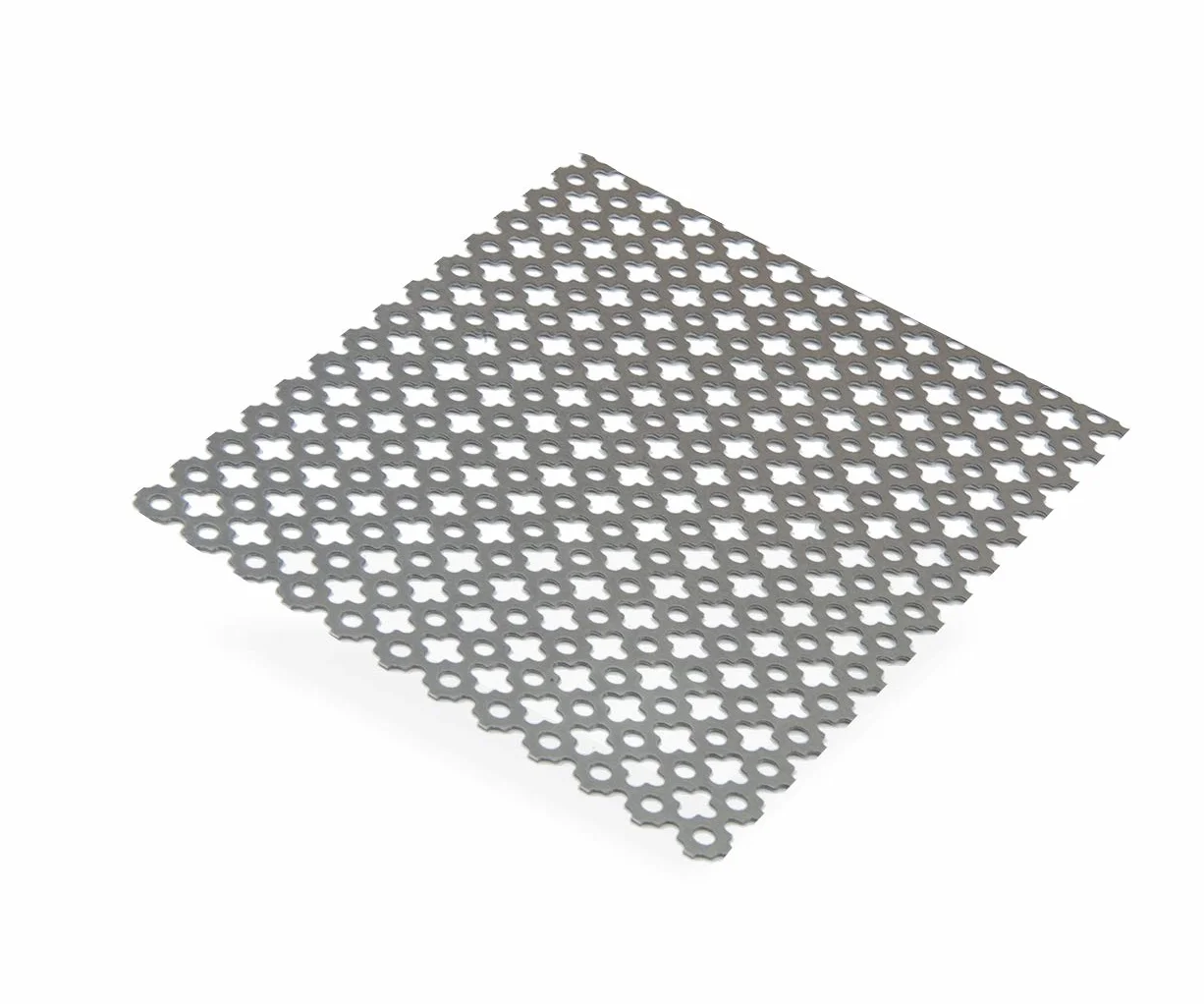CQFD The Hardware Warehouse Lamiera di acciaio perf. trifoglio ep1 mm 500 x 250 mm