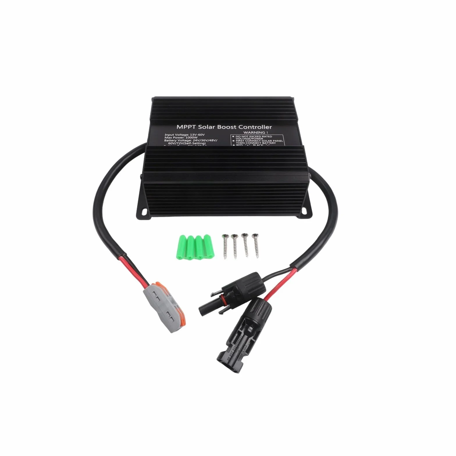 1cBattery Controller, regolatore di carica solare, regolatore di potenza EV da 1000 W per batteria al litio piombo-acido da 48 V, 60 V, 72 V, pannello fotovoltaico, modulo di ricarica per scooter