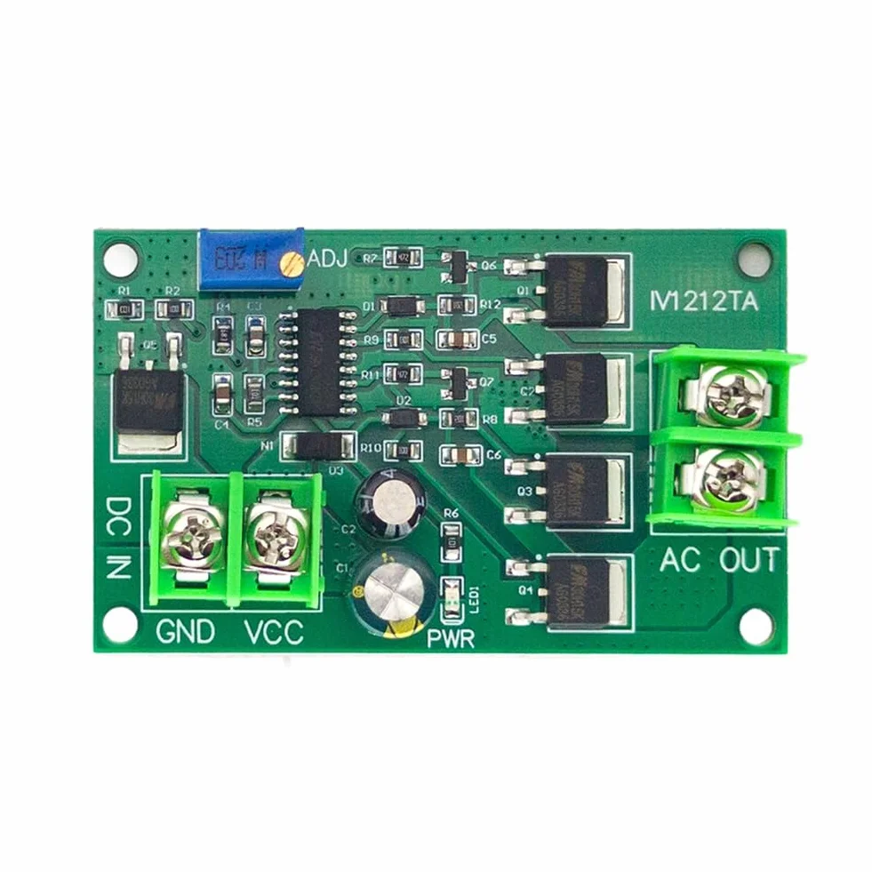 Inverter 200 W DC 12 V a AC 12 V 50 Hz Modulo Generatore di Segnale D' Quadrata 12 W AC 12 V a 220 V IV1212TA