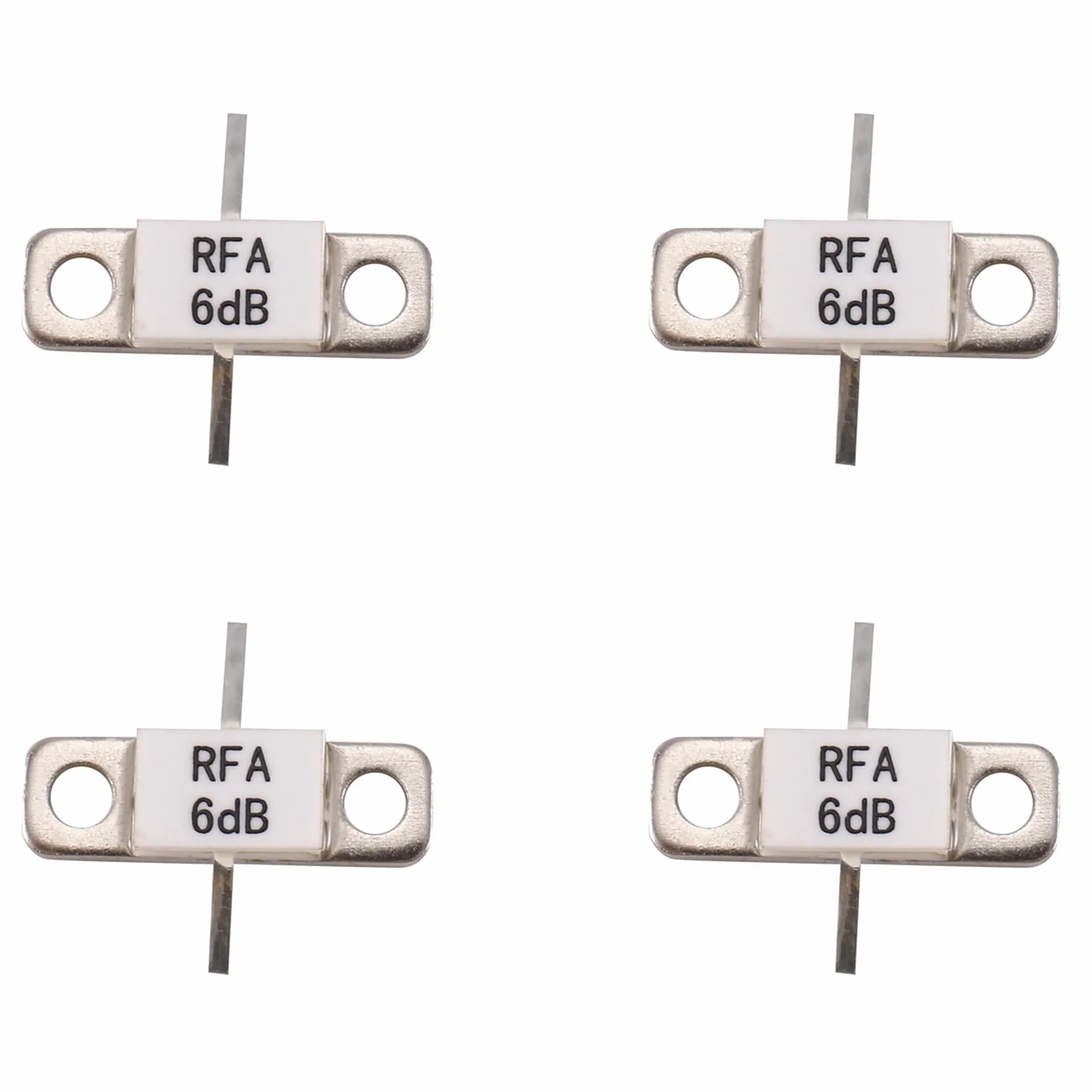 Attenuatori 6 dB 100 Watt DC-3.0 GHz Flangia RFP 100W-6DB